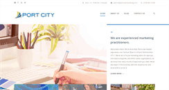 Desktop Screenshot of portcitymarketing.com