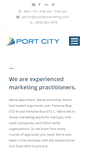 Mobile Screenshot of portcitymarketing.com